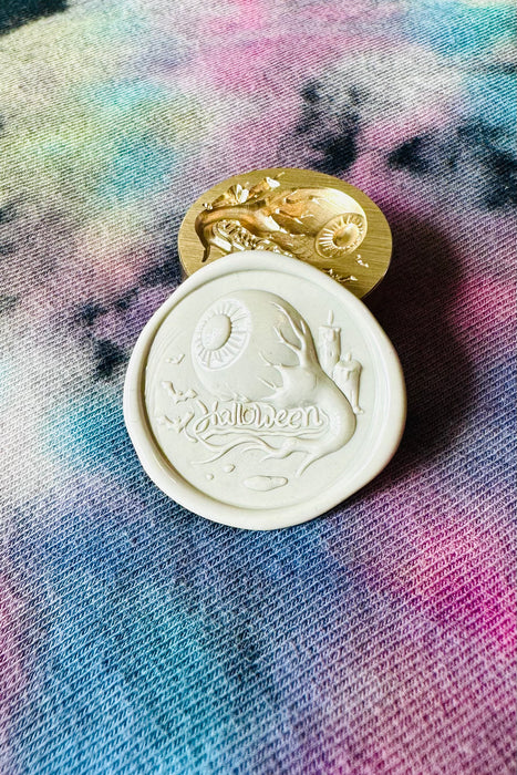 3D Halloween Eye See You Wax Seal Stamp