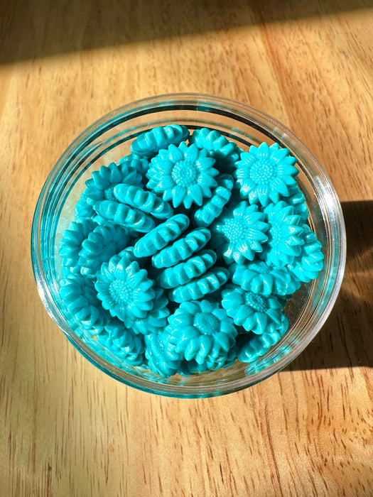 Native Turquoise (32g) Sunflower Shaped Sealing Wax Beads