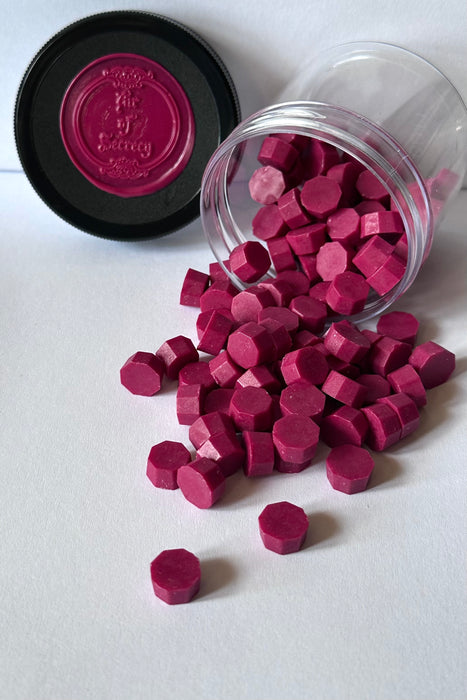 100 Count Sun-Ripened Raspberry Sealing Wax Beads