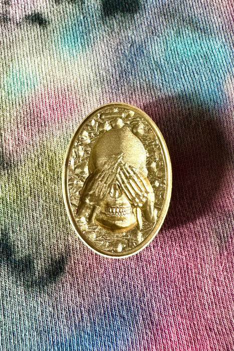 3D See No Evil Skeleton Wax Seal Stamp