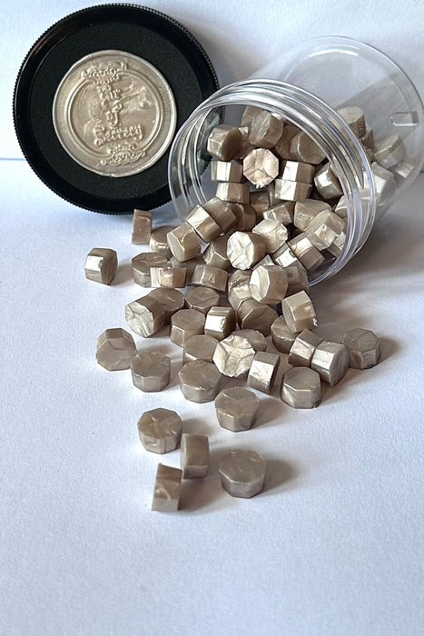 100 Count Toasted Almond Sealing Wax Beads