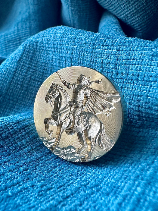 3D Knight Upon his Steed Wax Seal Stamp