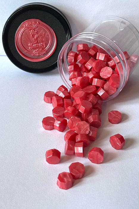 100 Count Cyber Strawberry Sealing Wax Beads