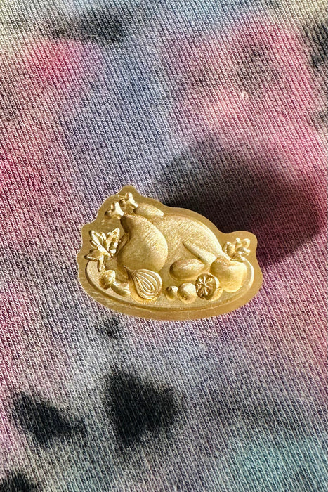 3D I'm Stuffed Turkey Cut Out Wax Seal Stamp
