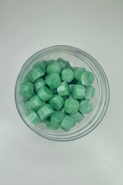 100 Count Witch’s Ghost Green Sealing Wax Beads
