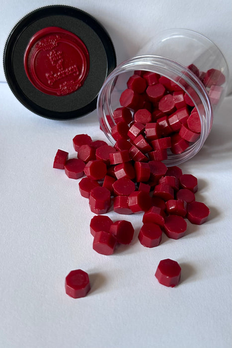 100 Count Bordeaux Cherry Sealing Wax Beads