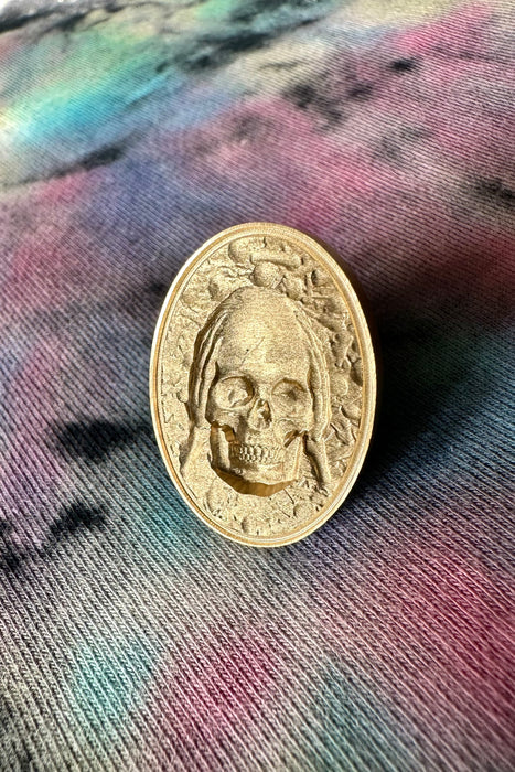 3D Hear No Evil Skeleton Wax Seal Stamp