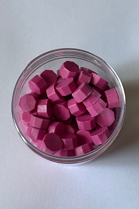 100 Count Back to the Fuchsia Sealing Wax Beads