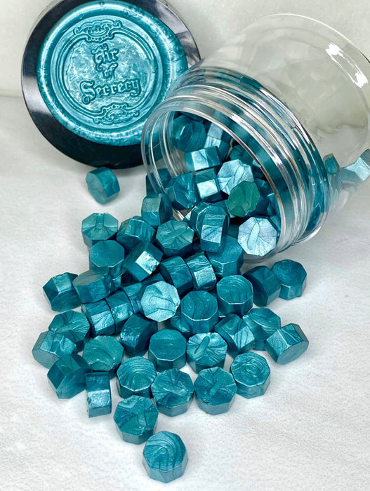 100 Count Dark Harbor Blue Sealing Wax Beads
