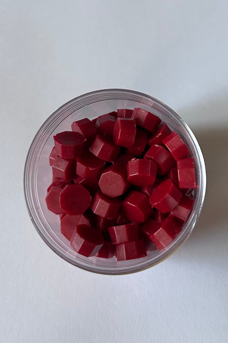 100 Count Bordeaux Cherry Sealing Wax Beads