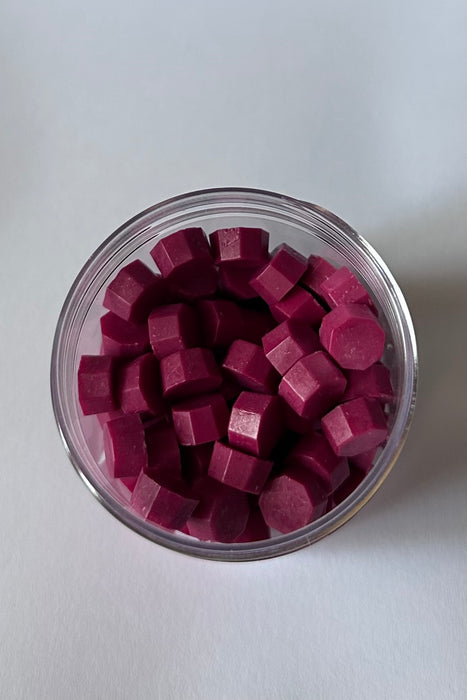 100 Count Sun-Ripened Raspberry Sealing Wax Beads