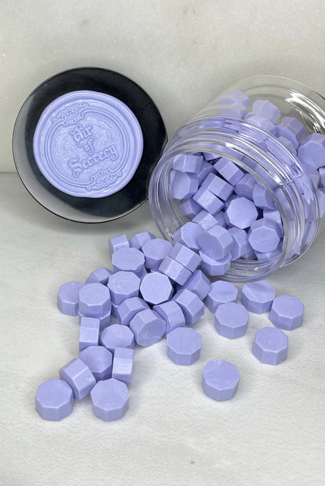100 Count Saltwater Taffy Purple Sealing Wax Beads