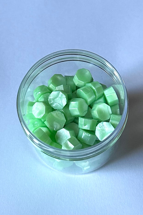 100 Count Spearmint Marshmallow Sealing Wax Beads