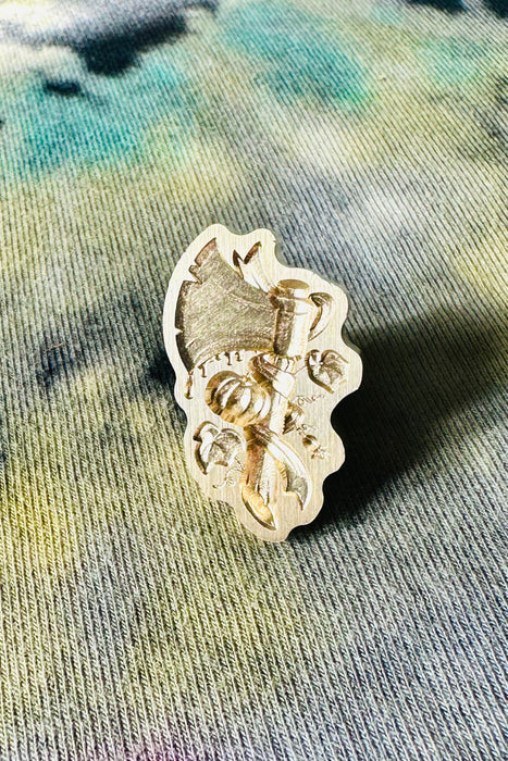 3D Heads Will Roll Cut Out Wax Seal Stamp