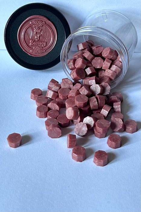 100 Count Heirloom Rose Sealing Wax Beads