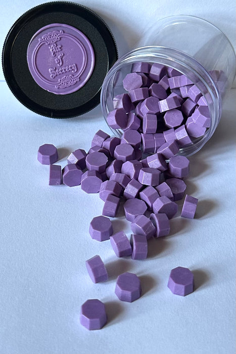 100 Count Plush Purple Sealing Wax Beads