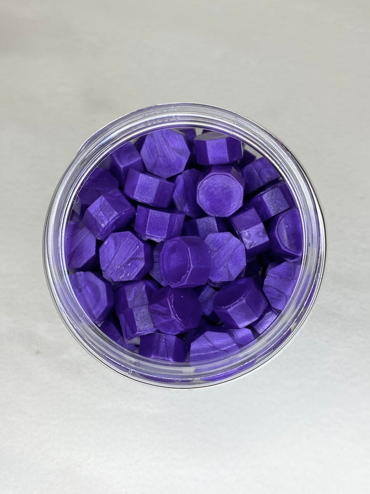 100 Count Royal Purple Sealing Wax Beads