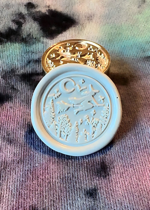 Fly High Witches Wax Seal Stamp