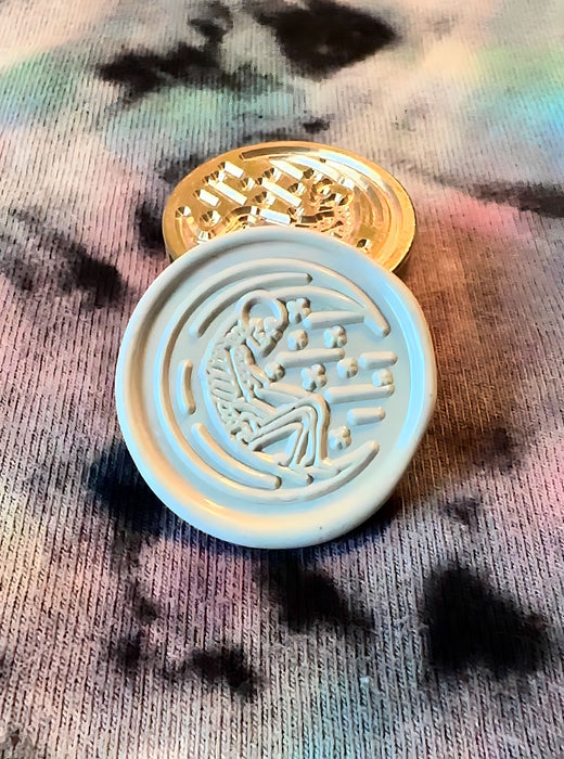 Death By the Moonlight Wax Seal Stamp