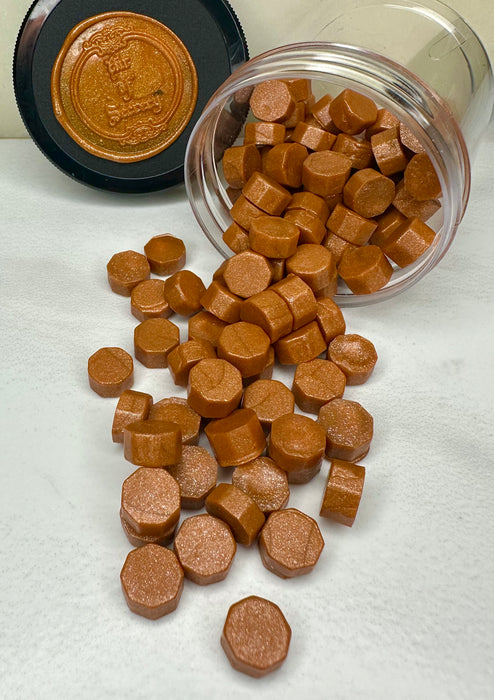 100 Count Pumpkin Spice Sealing Wax Beads