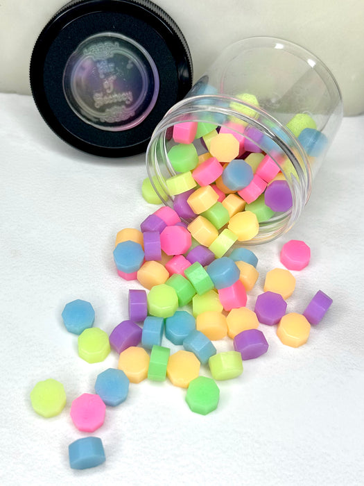 100 Count Neon Nostalgia Mix Sealing Wax Beads