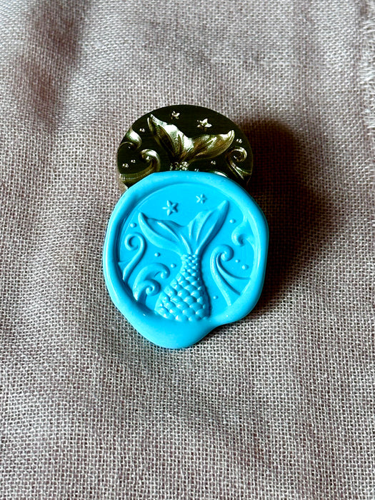 A Mermaid’s Tail 3D Wax Seal Stamp
