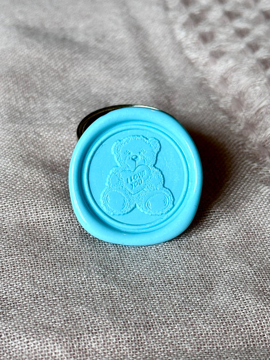 I Love You Bear-y Much Wax Seal Stamp