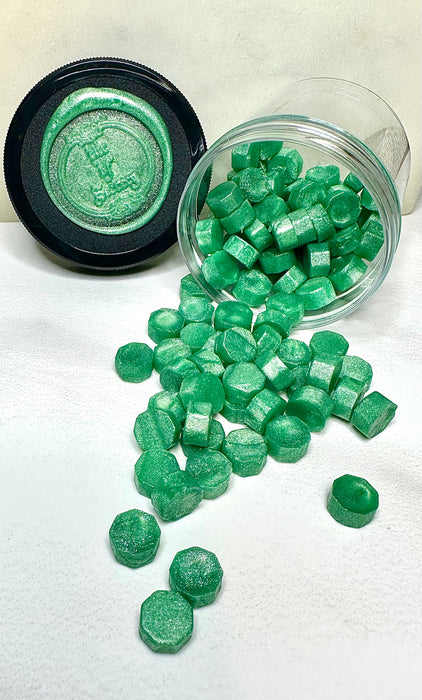 100 Count Emerald City Sealing Wax Beads