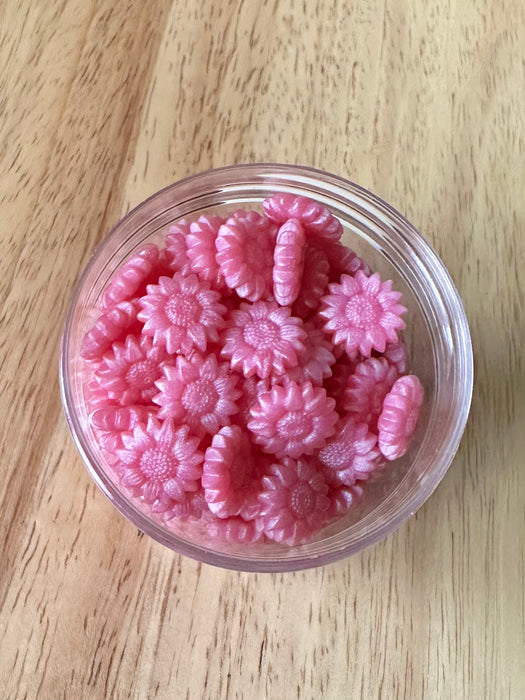 Pink Flamingo (32g) Sunflower Shaped Sealing Wax Beads