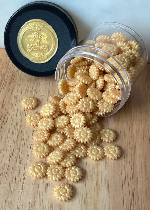 Honeycomb (32g) Sunflower Shaped Sealing Wax Beads