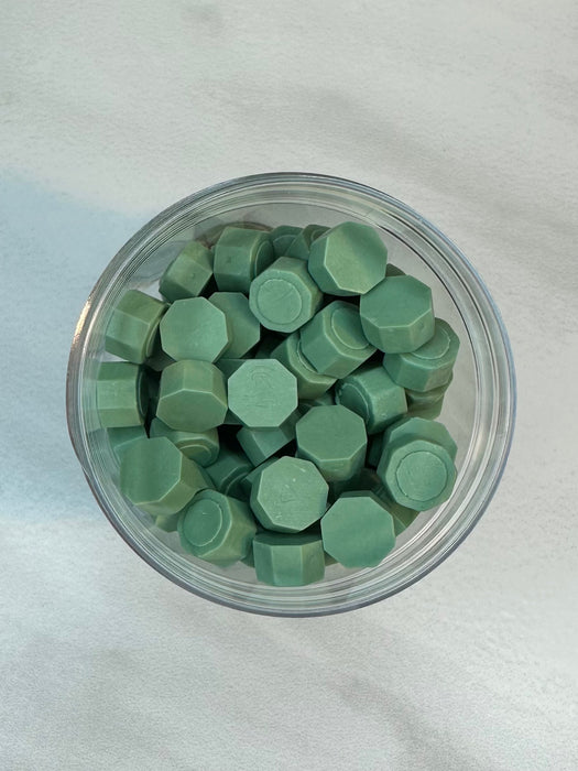 100 Count Simply Sage Sealing Wax Beads