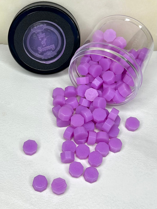 100 Count Punk Rock Purple Sealing Wax Beads