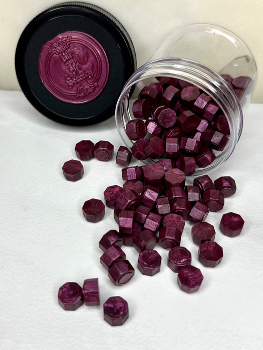 100 Count Boysenberry Sealing Wax Beads