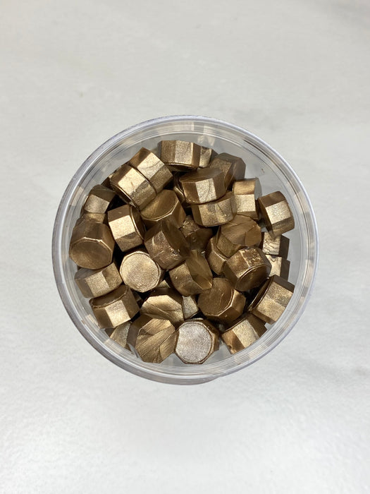 100 Count Brass Tacks Sealing Wax Beads