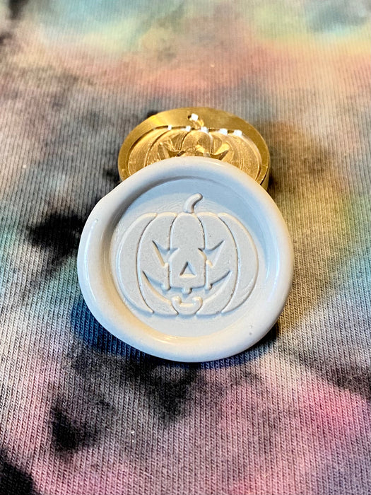 Classic Jack-o’-lantern Wax Seal Stamp