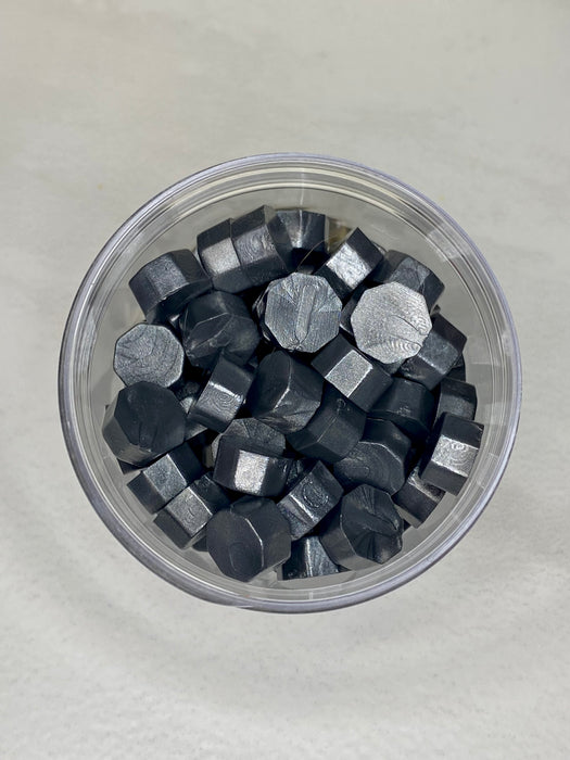 100 Count Phantom Black Sealing Wax Beads