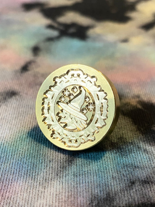 Witch Cameo Wax Seal Stamp