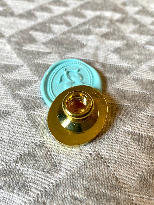 3D Cupid Oval Zinc Alloy Wax Seal Stamp
