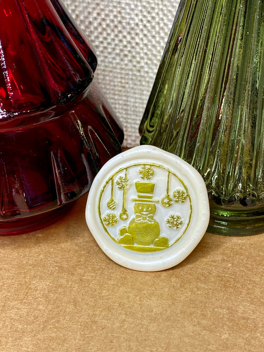 Mr. Snowman Wax Seal Stamp