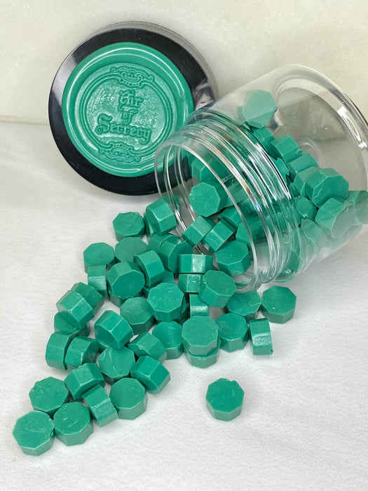 100 Count Jungle Green Sealing Wax Beads