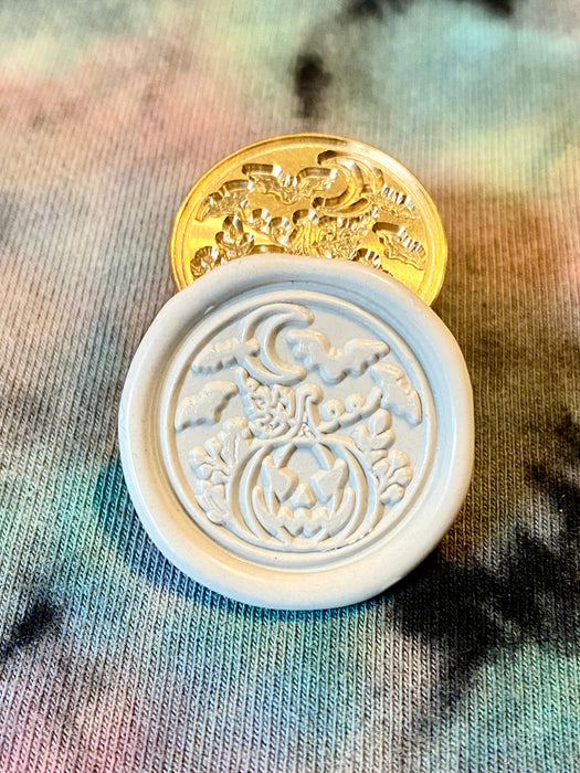 Spooky Pumpkin Patch Wax Seal Stamp