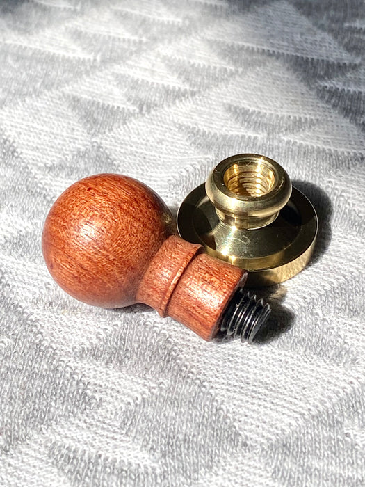 Wooden Mini Knob Stamp Handle