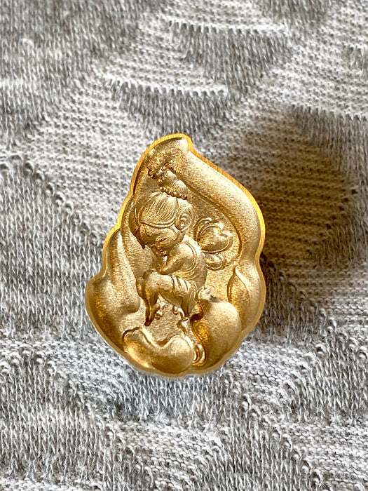 3D Sleeping Baby Fairy Cut Out Brass Wax Seal Stamp
