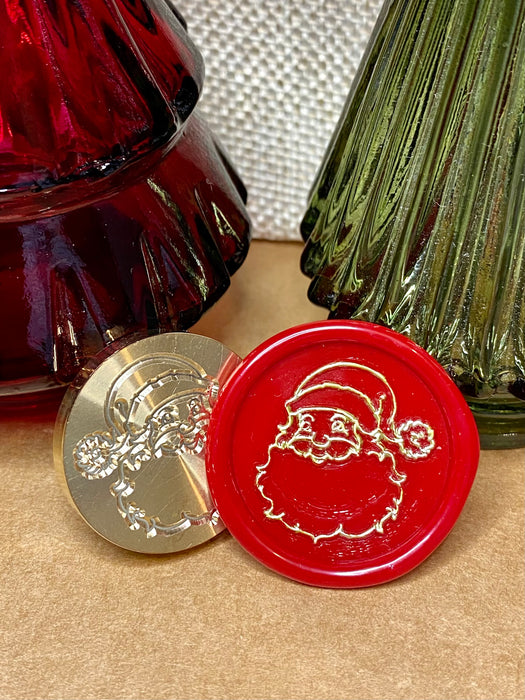 Jolly Santa Claus Wax Seal Stamp