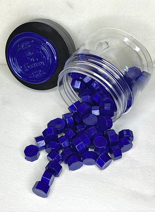 100 Count Heart of the Ocean Blue Sealing Wax Beads