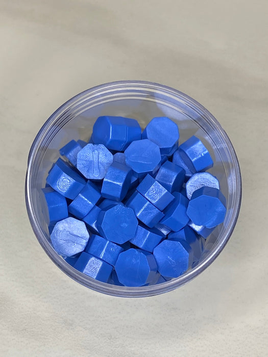 100 Count Mountaintop Blue Sealing Wax Beads