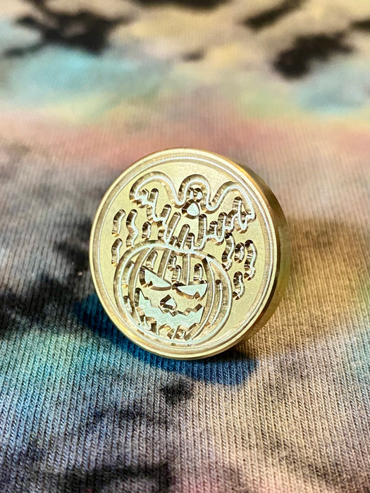 Ghost & Jack-o’-lantern Wax Seal Stamp