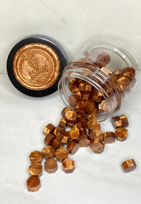 100 Count Copper Penny Sealing Wax Beads