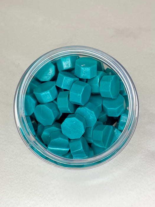 100 Count Jade Green Sealing Wax Beads