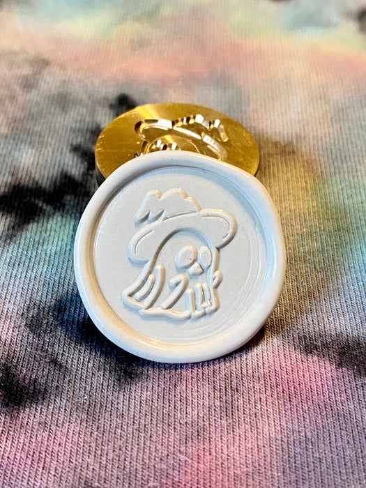 Witchy Ghost Wax Seal Stamp